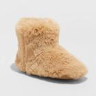 Toddler's Dallas Bootie Slippers - Cat & Jack Camel