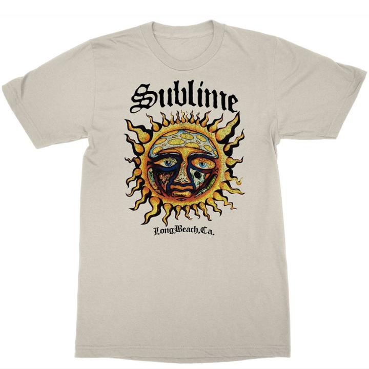 Merch Traffic Women's Sublime Logo Short Sleeve Graphic T-shirt - Ecru