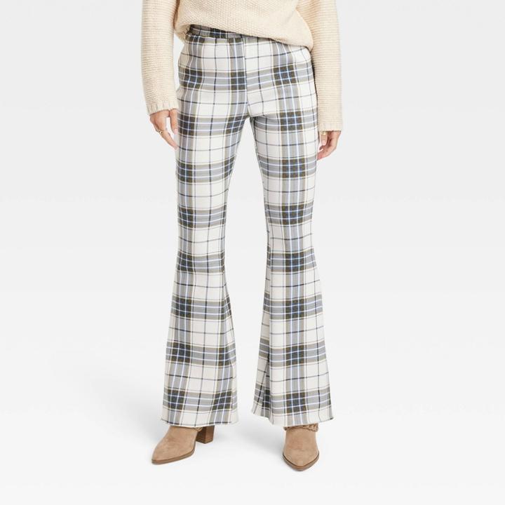Grayson Threads Women's Plaid Lounge Graphic Pants -