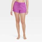Women's Perfectly Cozy Shorts - Stars Above Purple