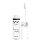 Nyx Professional Makeup Butter Non-sticky Lip Gloss - 54 New Clear