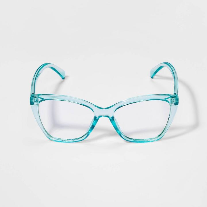 Kids' Blue Light Filtering Glasses - Cat & Jack Blue
