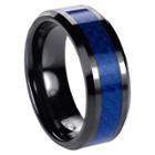 Men's Daxx Ceramic Band With Carbon Inlay - Blue/black