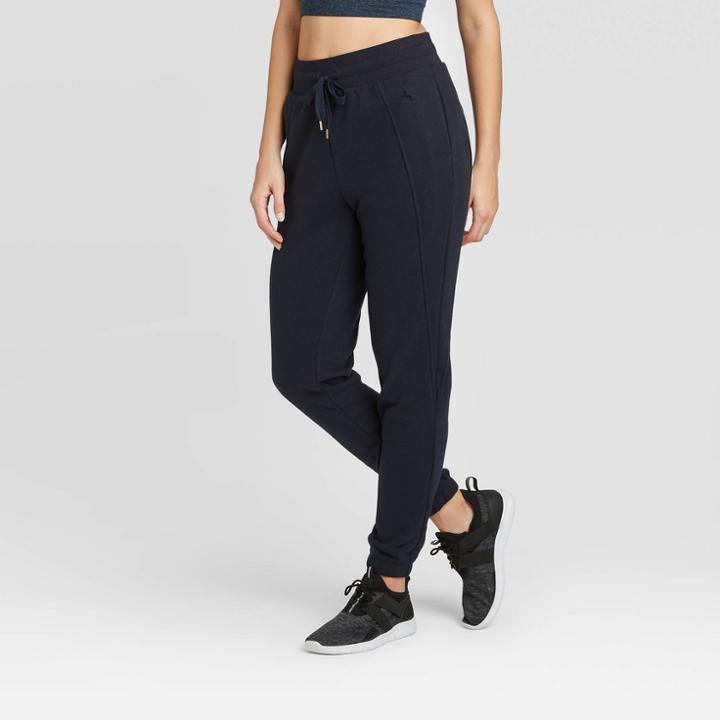 Women's Mid-rise Fleece Jogger - Joylab Blue M,