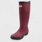 Smith & Hawken Size 7 Rain Boots - Deep Red -
