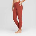 Women's High-waisted 7/8 Leggings - Joylab Henna