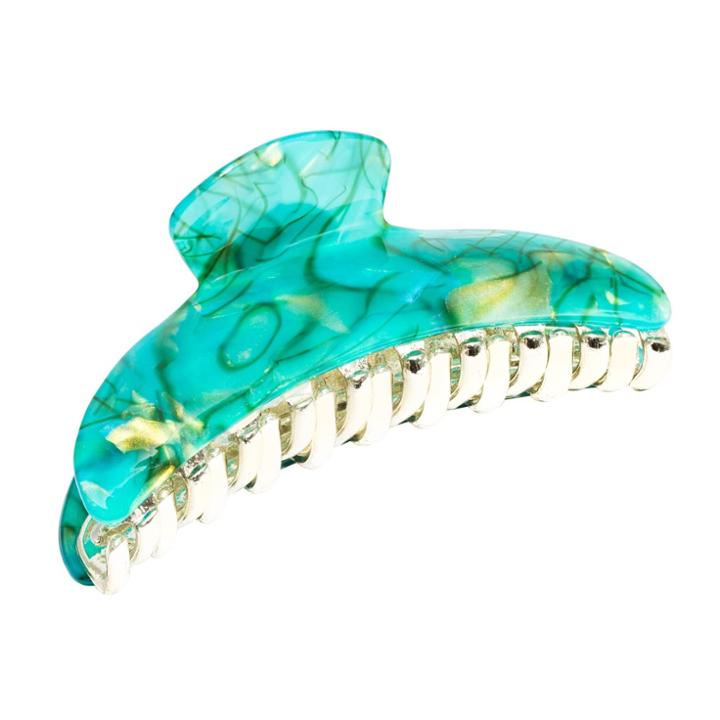 L. Erickson Jumbo Curve Jaw Clip - Blue