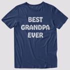 Men's 33 Revolutions 'best Grandpa Ever' Short Sleeve Graphic T-shirt - Navy