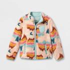 Girls' Sherpa Zip-up Jacket - Cat & Jack Pink