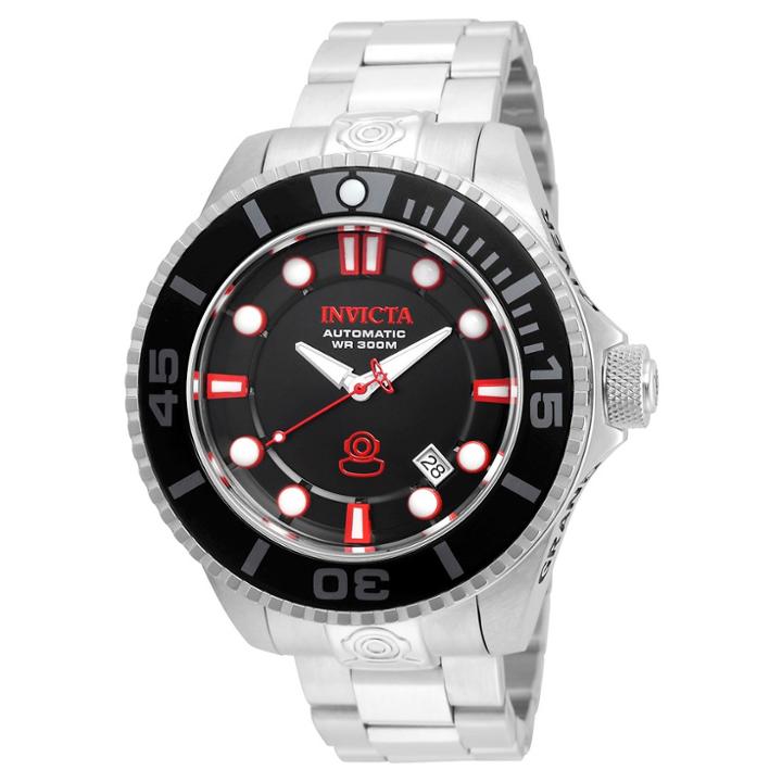 Men's Invicta 19798 Pro Diver Automatic 3 Hand Black Dial Watch -