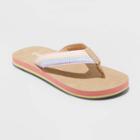 Girls' Ava Slip-on Thong Sandals - Cat & Jack Tan