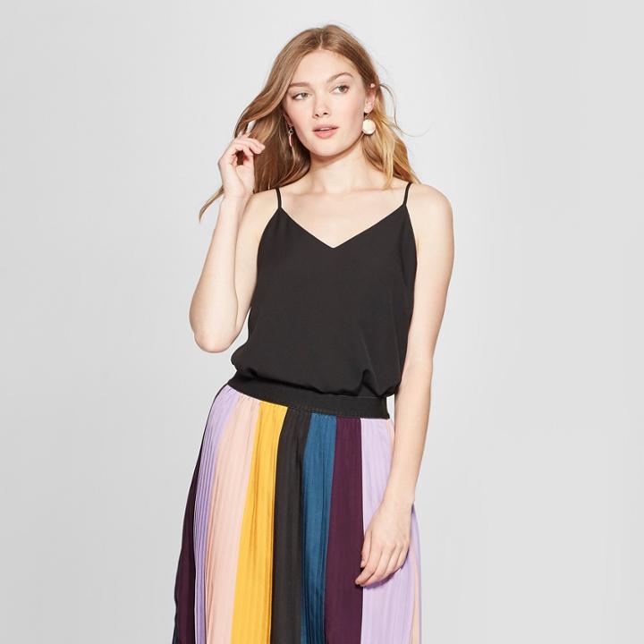Target Women's Crepe Cami - A New Day Black