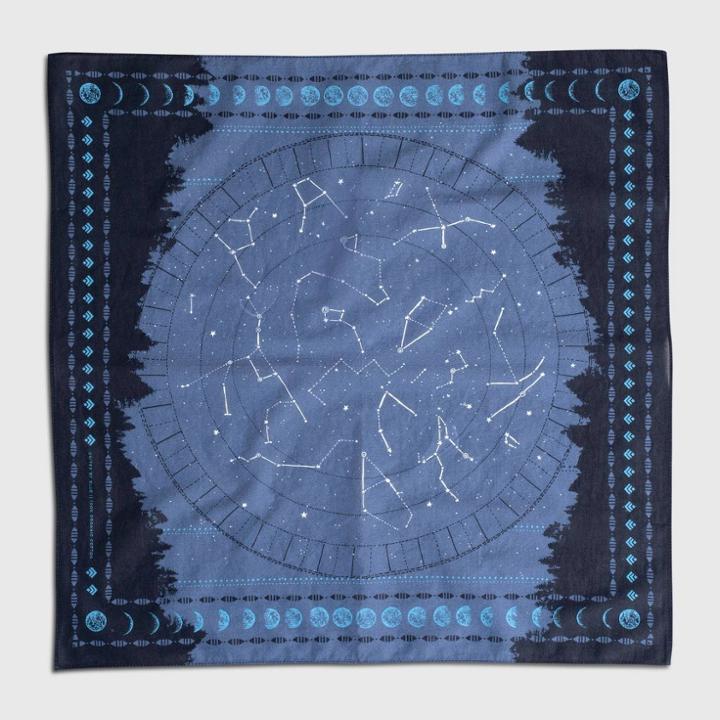 United By Blue Stargazer Organic Cotton Bandana - Moonlit Ocean
