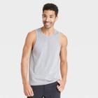 Men's Seamless Tank T-shirt - All In Motion Light Gray Heather