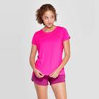 Petitewomen's Running Semi Fit Short Sleeve T-shirt - C9 Champion Fuchsia S, Size:
