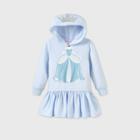 Disney Toddler Girls' Cinderella Hooded Sweatshirt - Blue