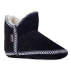 Women's Muk Luks Amira Bootie Slippers - Black L(9-10),