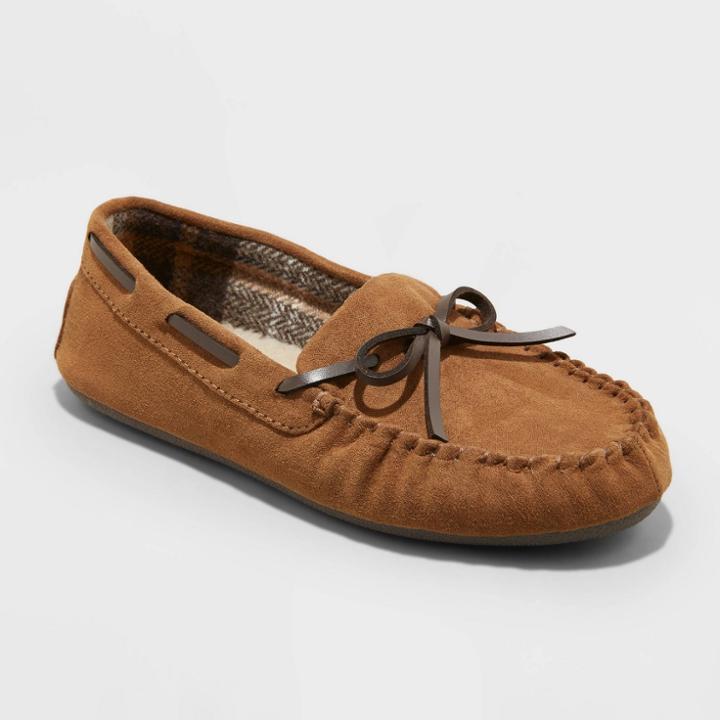 Boys' Lionel Slippers - Cat & Jack Dark Chestnut