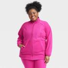 Women's Plus Size Polartec Fleece Jacket - All In Motion Purple
