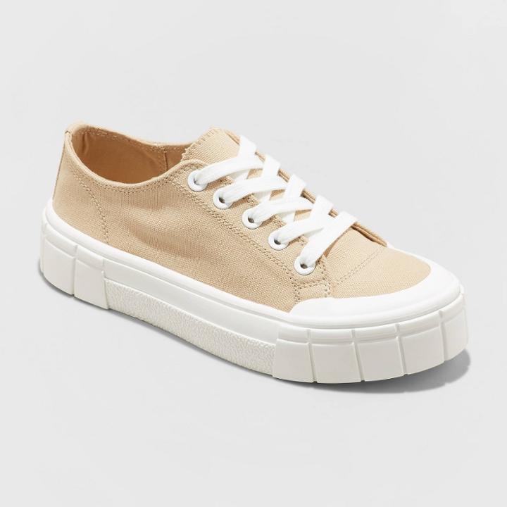 Women's Mad Love Fran Apparel Sneakers - Tan