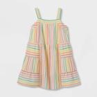 Girls' Woven Sleeveless Dress - Cat & Jack L Plus, One Color