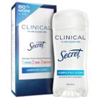 Secret Clinical Strength Clear Gel Antiperspirant And Deodorant For Women - Completely Clean
