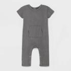 Grayson Mini Baby Boys' Pocket Jumpsuit - Gray