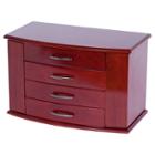 Mele Designs Sutton Women's Upright Jewelry Box-dark Burlwood Walnut, Size: