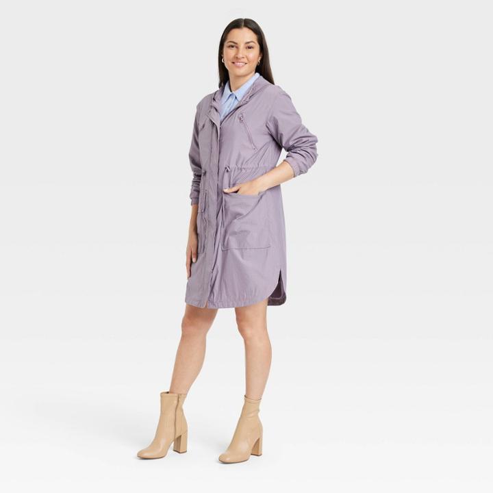 Women's Anorak Jacket - A New Day Purple