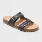 Kids' Drew Slip-on Footbed Sandals - Cat & Jack Gray Camo