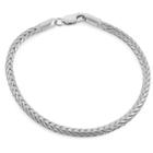 Tiara Foxtail Chain Bracelet In Sterling