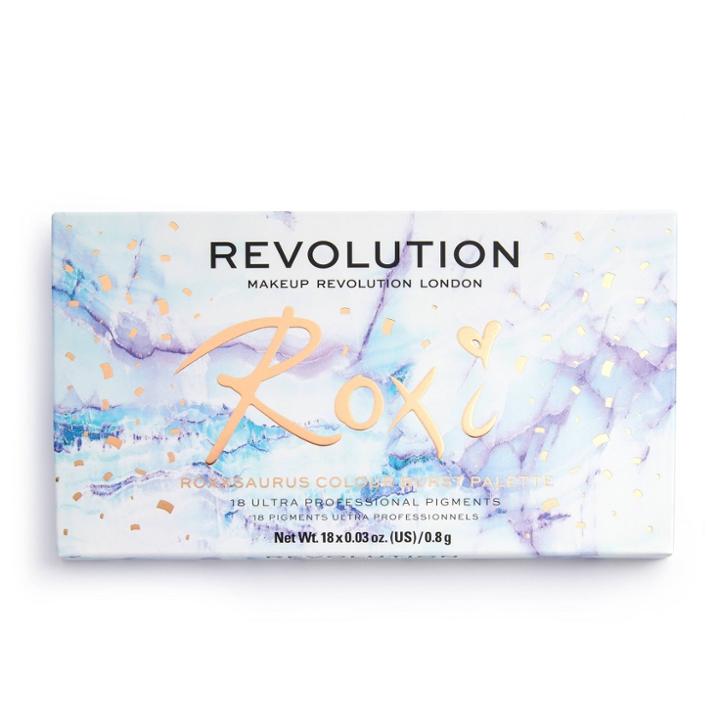 Revolution Beauty X Roxxsaurus Colour Burst Palette 18 Ultra Pigments