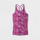 Girls' Racerback Tank Top - All In Motion Plum Purple