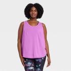 Women's Plus Size Active Tank Top - All In Motion Violet
