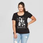 Women's Plus Size Short Sleeve Riverdale Characters Graphic T-shirt - Ripple Junction (juniors') Black