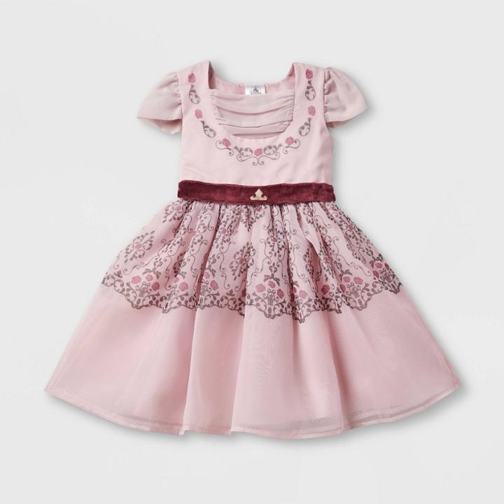Girls' Disney Sleeping Beauty Adaptive Dress - Xs - Disney