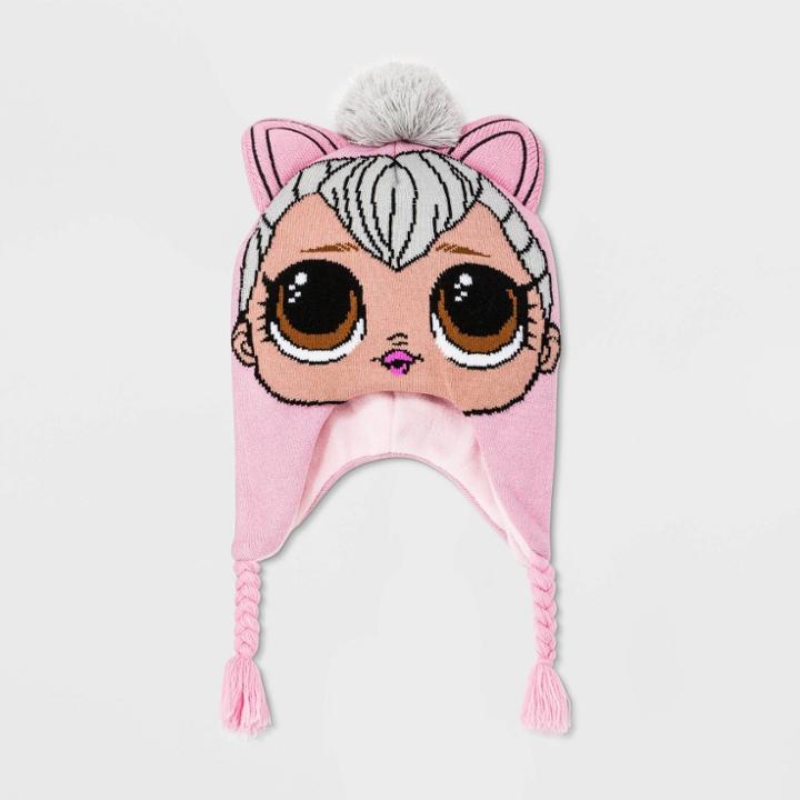 Mga Entertainment Girls' L.o.l. Surprise Hat - Pink