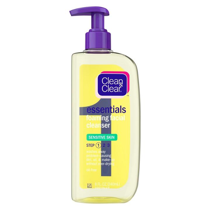Clean & Clear Essentials Foaming Face Wash For Sensitive