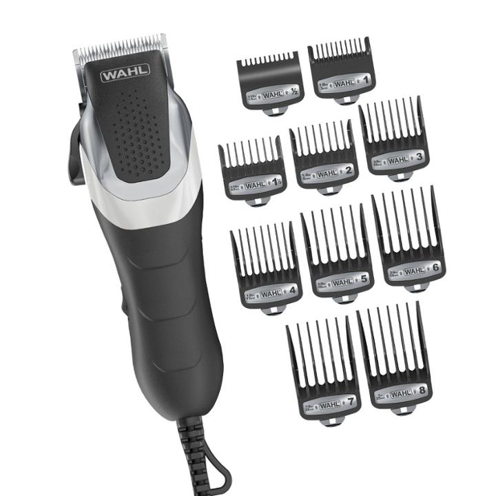 Wahl Clipper Pro Series Hair Cutting Kit With Self Sharpening Blades And Premium Guide Comb