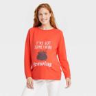 I've Got Something Brewing Graphic Maternity Sweatshirt - Isabel Maternity By Ingrid & Isabel Orange