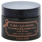 Unscented Caolion Premium Blackhead O2 Bubble Pore Pack