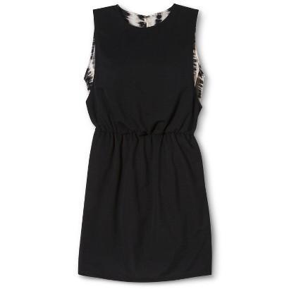 Labworks For Target Labworks Women's Crepe/chiffon Dress - Black