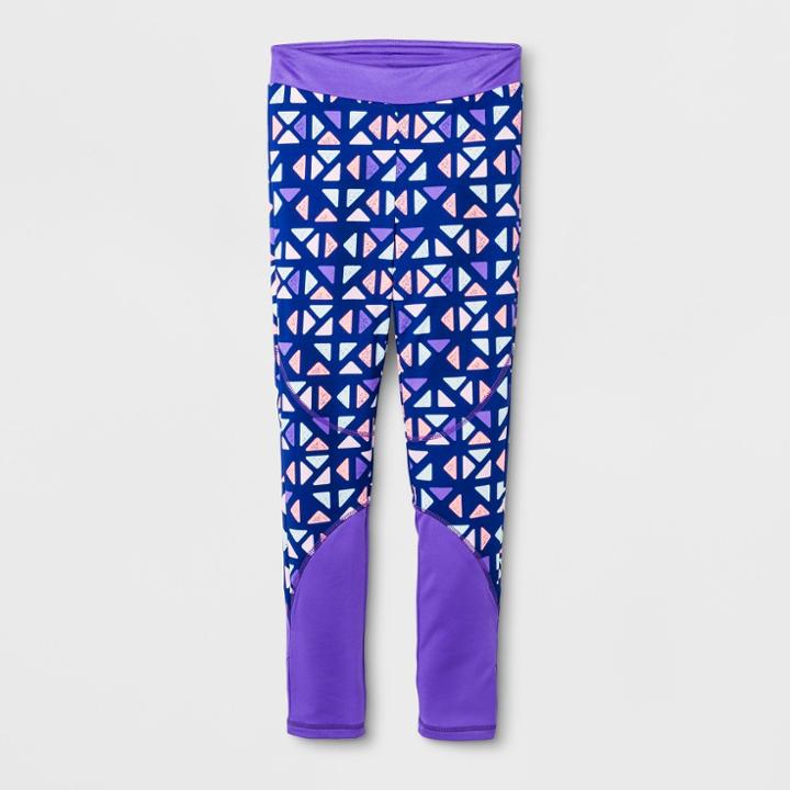 Girls' Sporty Cozy Lined Leggings - Cat & Jack Purple