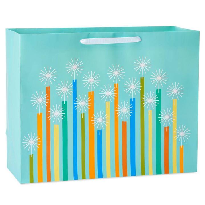 Spritz Large Candles Vogue Bag Turquoise -