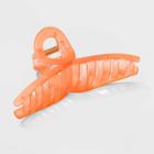 Frosted Loop Claw Clip - A New Day Coral Pink