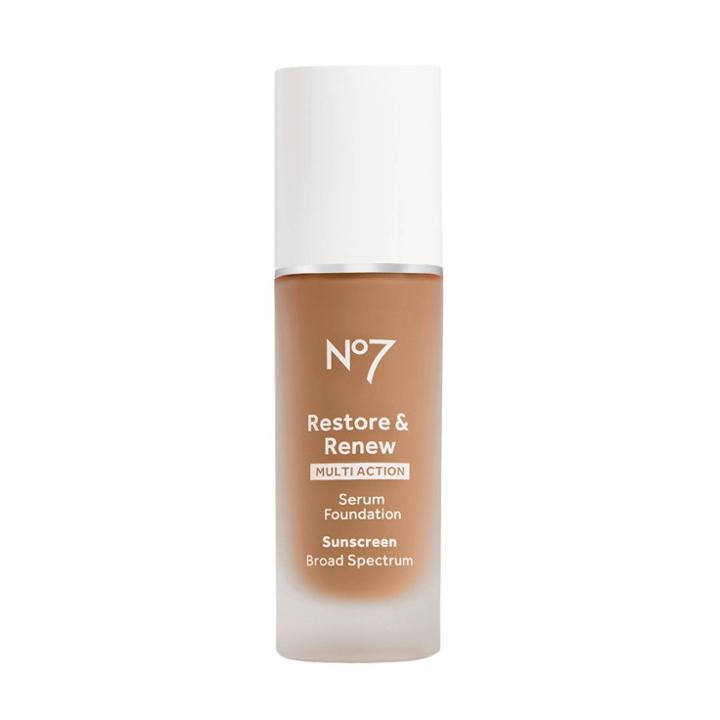 No7 Restore & Renew Multi Action Serum Foundation Spf 30 - Bamboo
