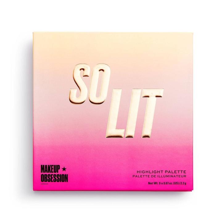 Makeup Obsession So Lit Highlighter Palette