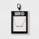 Ev Black History Month Black History Month You Good? Necklace - Gold