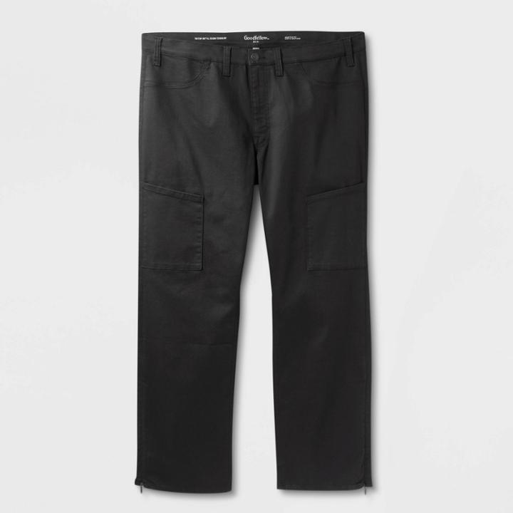 Men's Big & Tall Slim Fit Adaptive Jeans - Goodfellow & Co Black