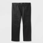 Men's Big & Tall Slim Fit Adaptive Jeans - Goodfellow & Co Black
